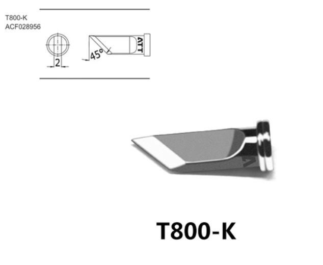 

Жало паяльное Atten T800-K, 4.5мм, 1шт. (ACF028956), T800-K