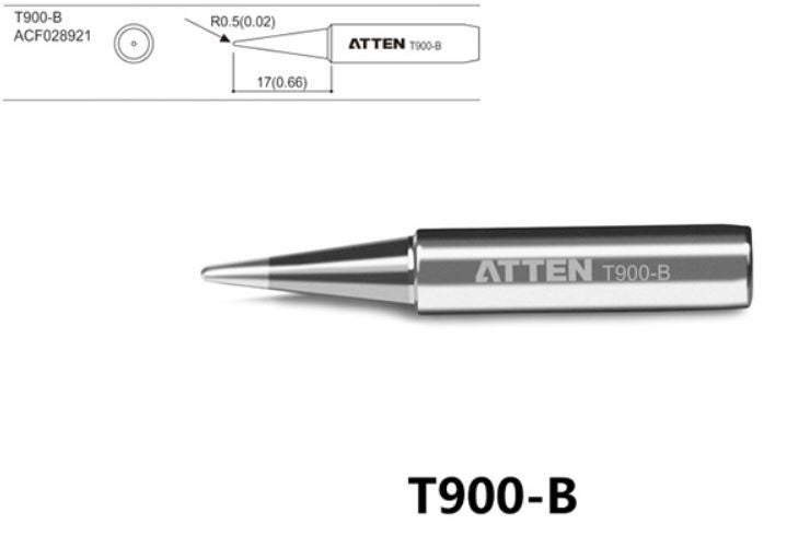 

Жало паяльное Atten T900-B, 1мм, 1шт. (ACF028921), T900-B