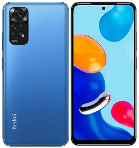

Смартфон Xiaomi Redmi Note 11S 5G, 6.6" 1080x2400 IPS, MediaTek Dimensity 810, 4Gb RAM, 64Gb, 3G/4G/5G, NFC, Wi-Fi, BT, 3xCam, 2-Sim, 5000 мА⋅ч, USB Type-C, Android 11, синий (MZB0BP2RU), Redmi Note 11S 5G