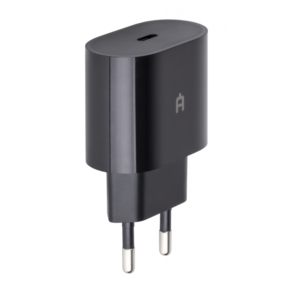 

Сетевое зарядное устройство Alteracs C20F 20Вт, USB type-C, PD, 3A, черный (C20F Black), C20F