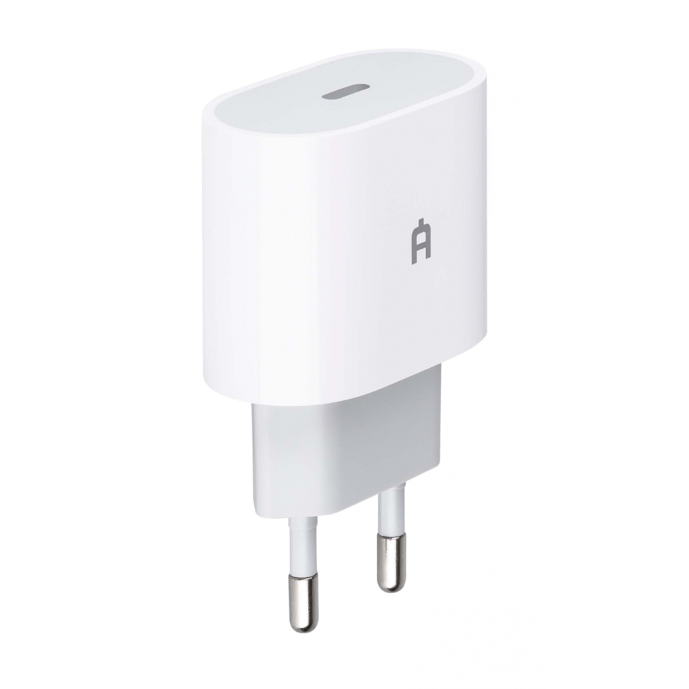 Сетевое зарядное устройство Alteracs C20F 20Вт, USB type-C, PD, 3A, белый (C20F White)
