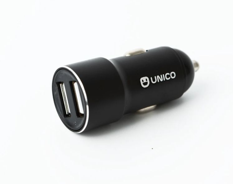 

Автомобильное зарядное устройство Unico, 2xUSB, 3А, QC, черный (CCQCUNC)