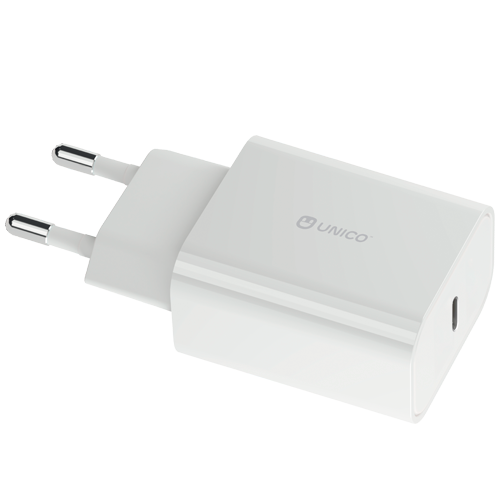

Сетевое зарядное устройство Unico 20Вт, USB type-C, PD, 3A, белый (WCPDUNC)