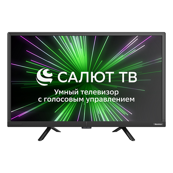 

Телевизор 24" Blackton Bt 24S03B, 1366x768, DVB-T /T2 /C, HDMIx2, USBx2, WiFi, Smart TV, черный (Bt 24S03B), Bt 24S03B