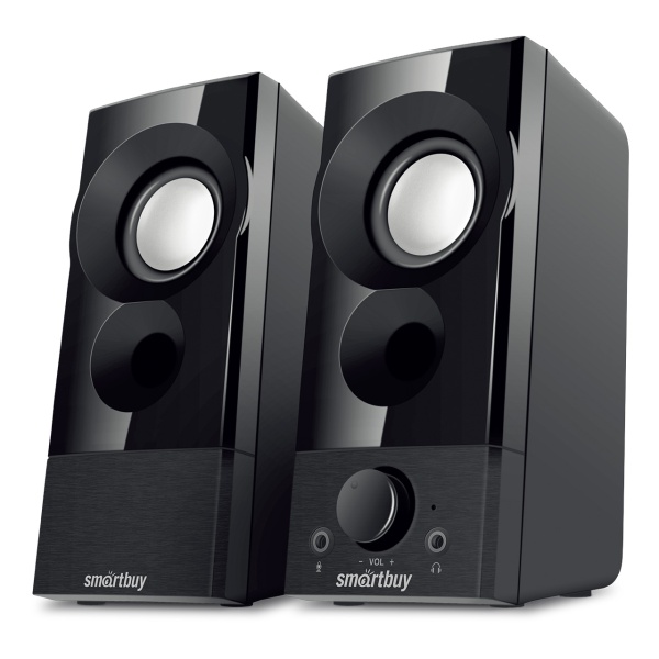 

Акустика 2.0 SmartBuy W50, 6 Вт, черный (SBA-4900), W50