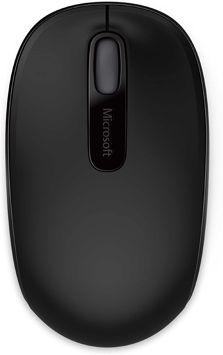 Мышь беспроводная Microsoft Mobile Mouse 1850, 1000dpi, оптическая светодиодная, USB/Радиоканал, черный (U7Z-00003)