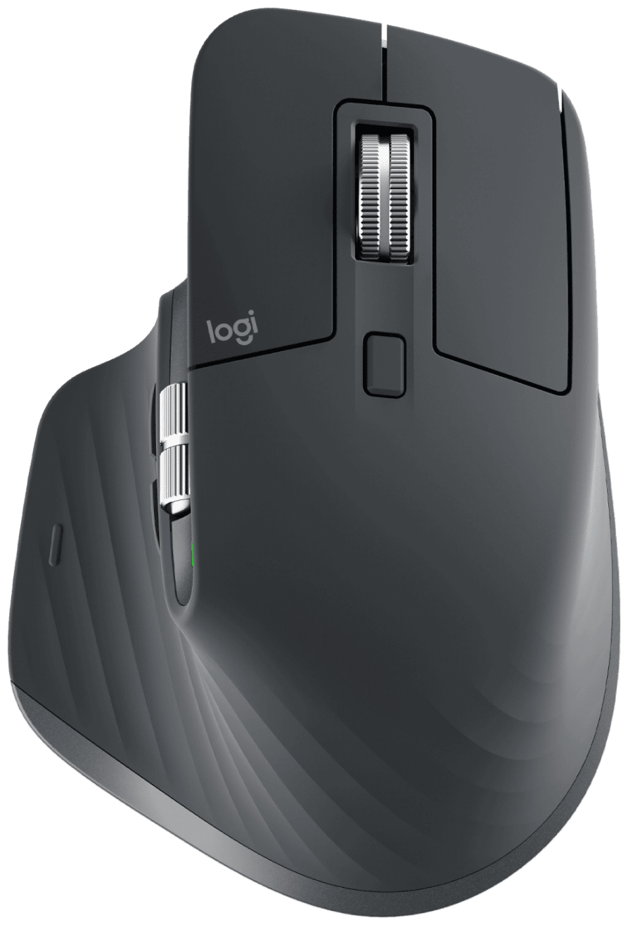 Мышь Logitech MX Master 3S, Bluetooth/Радиоканал, черный (910-006559/910-006585/910-006565)