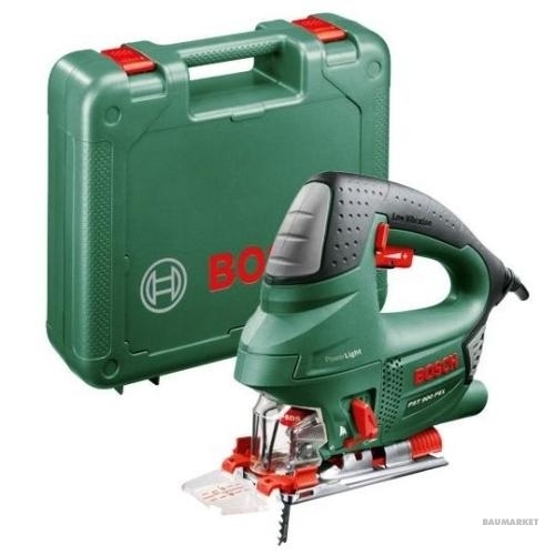 

Электролобзик Bosch PST 900 PEL, 620Вт, маятниковый ход, регулировка частоты хода, сдув опилок (06033A0220), PST 900 PEL