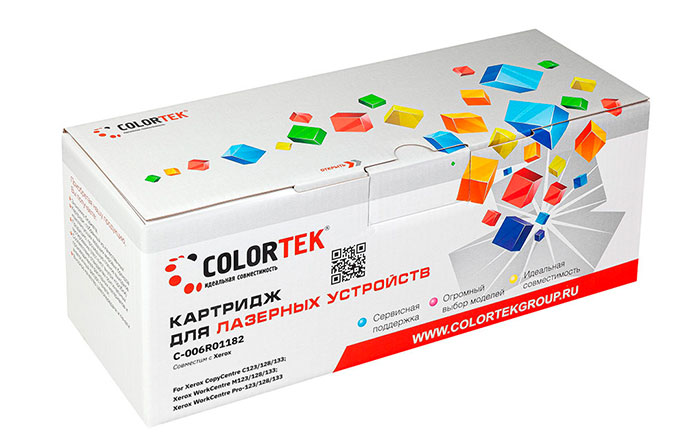 

Картридж Colortek 006R01182 для Xerox 123/128/133 (006R01182)