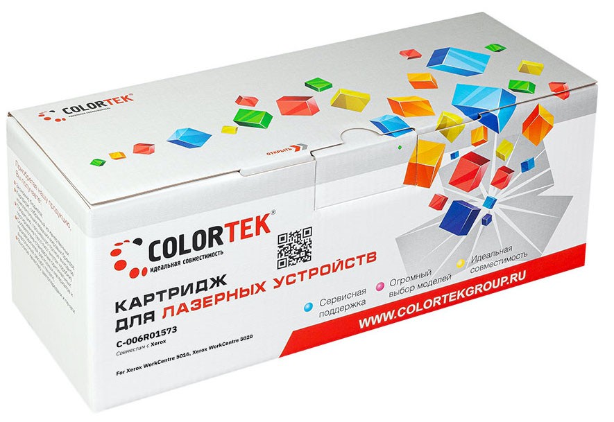 

Картридж Colortek 106R01573 для Xerox 7800, черный (СТ-106R01573)