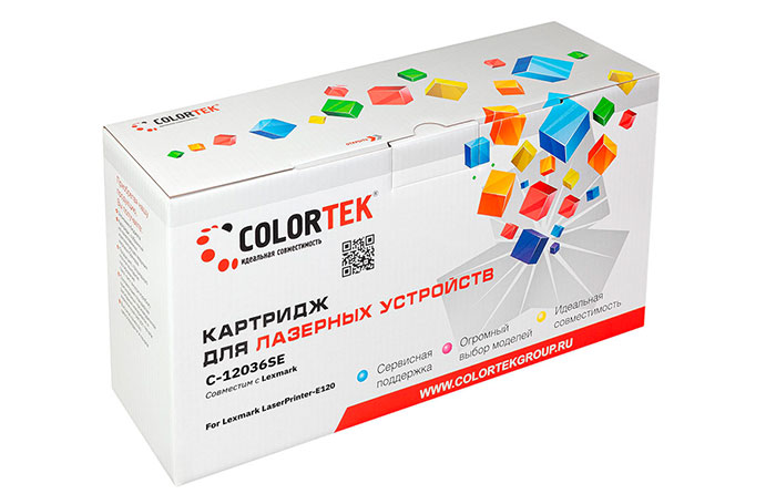 

Картридж Colortek 12036SE для Lexmark E120 (СТ-12036SE)