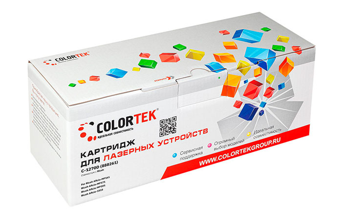 

Картридж Colortek 1270D для Ricoh (СТ-1270D)