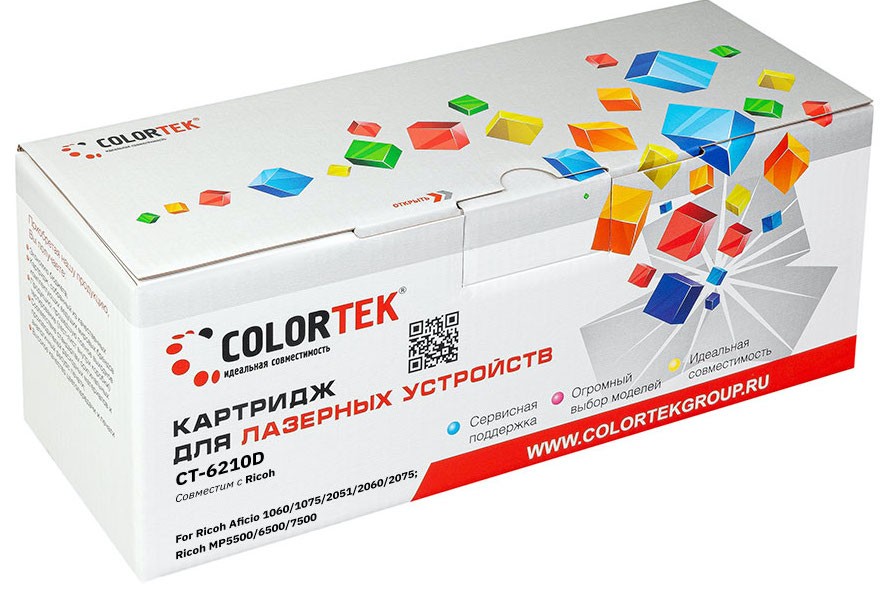 

Картридж Colortek 6210D для Ricoh (СТ-6210D)