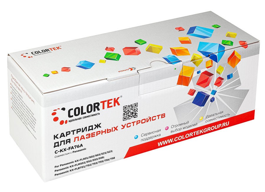 

Картридж Colortek C-76A для Panasonic (C-76A)
