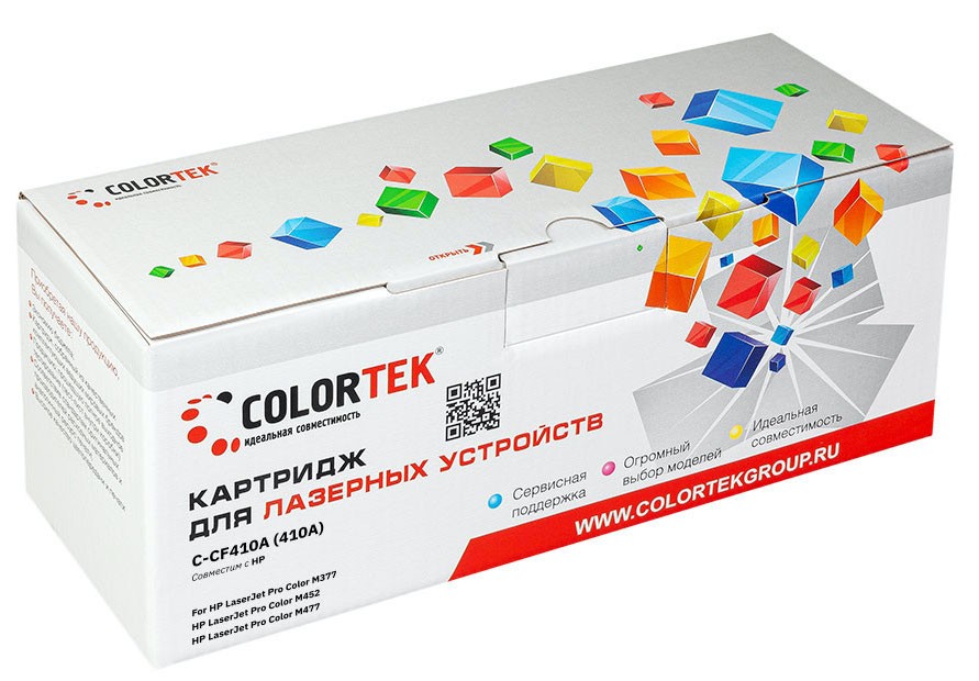 

Картридж Colortek CE410A (305A) черный (СТ-CE410A)