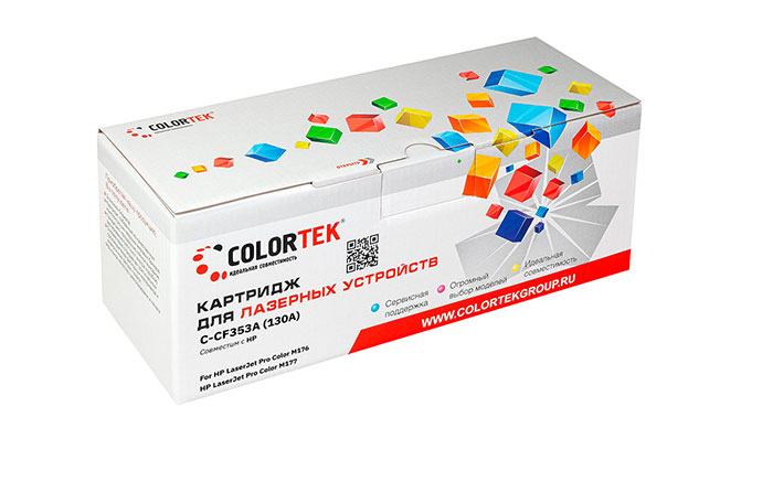

Картридж Colortek CF353A (130A) пурпурный (СТ-CF353A)