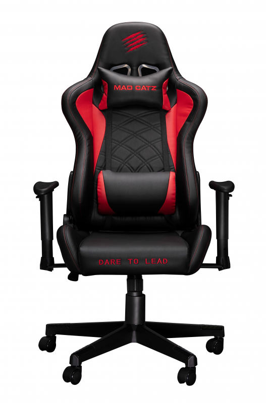 Кресло игровое Mad Catz G.Y.R.A. C1, черный/красный