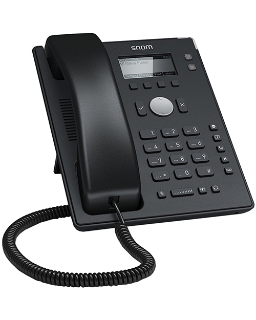 

VoIP-телефон Snom D120RU, 2 линии, 2 SIP-аккаунта, монохромный дисплей, PoE, черный (D120RU), D120RU