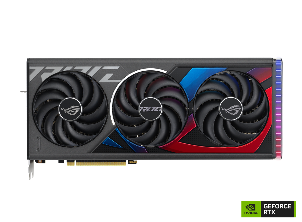 

Видеокарта ASUS NVIDIA GeForce RTX 4070Ti ROG-STRIX-RTX4070TI-12G-GAMING, 12Gb DDR6X, 192 бит, PCI-E, 2HDMI, 3DP, Retail (90YV0II1-M0NA00), ROG-STRIX-RTX4070TI-12G-GAMING