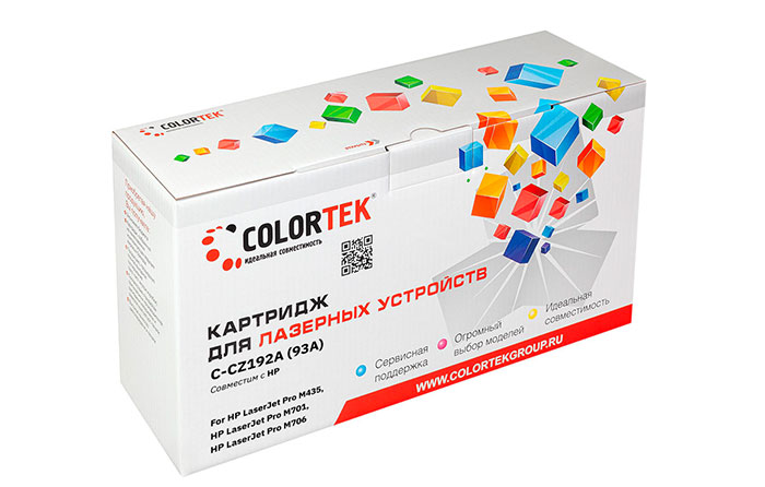 

Картридж Colortek CZ192A 93A (СТ-CZ192A)