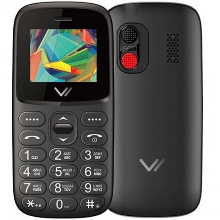 

Мобильный телефон VERTEX C323, 1.77" 128x160 TFT, 32Mb RAM, 32Mb, 2-Sim, 800mAh, micro-USB, черный (C323-BCK), C323