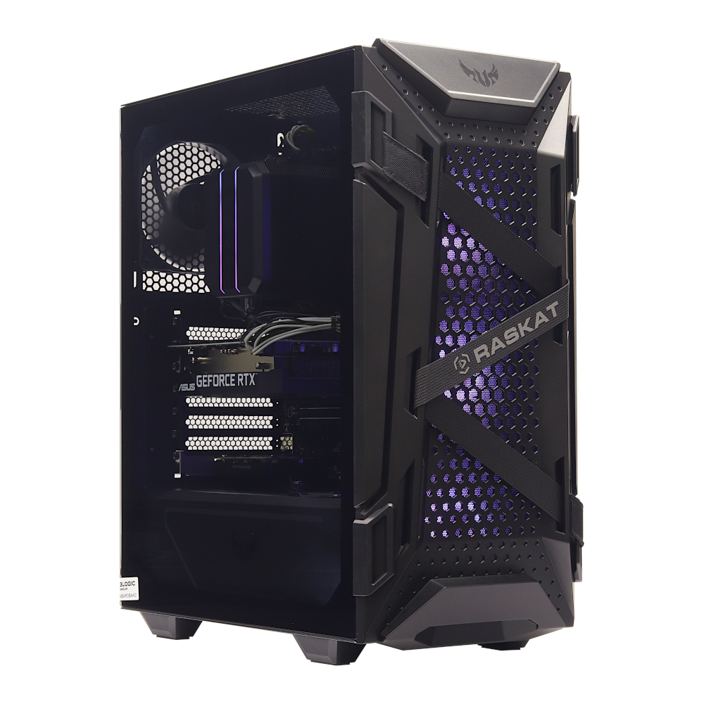 

Системный блок Raskat Strike 720, Intel Core i7 10700F 2.9 ГГц, 32Gb RAM, 960Gb SSD+4Tb HDD, NVIDIA GeForce RTX 3060 8Gb, W10Pro, черный (Strike720112565), 720