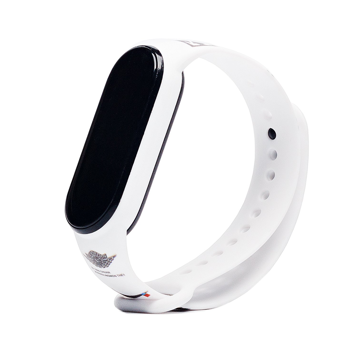 

Ремешок для Xiaomi Mi Band 5/Mi Band 6, силикон, белый (131548)