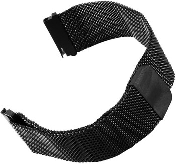 

Ремешок Barn&Hollis для cмарт часов, 20 mm, металл, черный (УТ000026793)