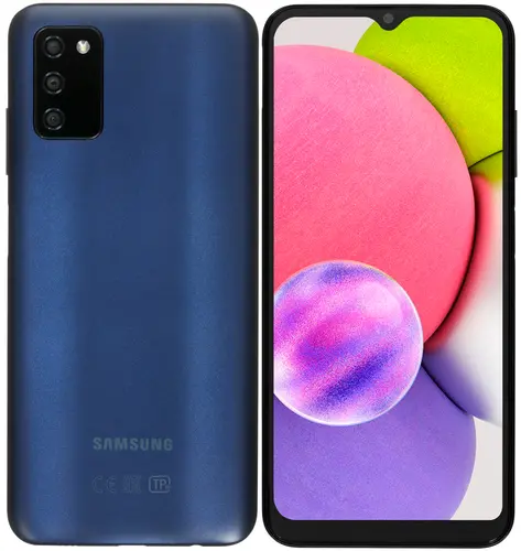 Смартфон Samsung Galaxy A03s 3Gb/32Gb Android синий (SM-A037FZBDXXV)
