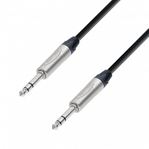 

Кабель Jack 6.3mm(M)-Jack 6.3mm(M), экранированный, 10 м, черный Adam Hall NEUTRIK (K5BVV1000)