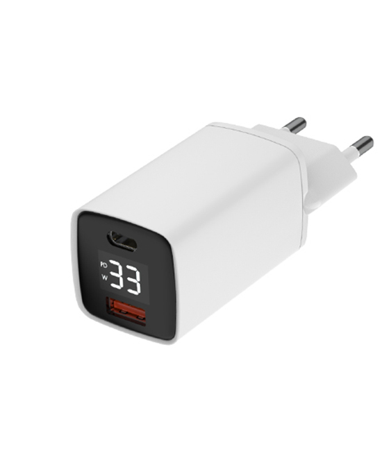 

Сетевое зарядное устройство Maxvi A402PD 33Вт, USB, USB type-C, Quick Charge, PD, 4A, белый, A402PD