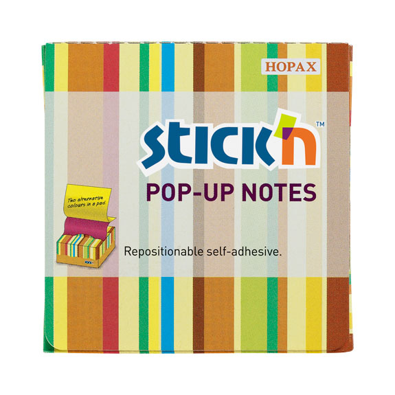 

Блок самоклеящийся (стикеры) STICK`N, 200 листов, неоновый (21427)