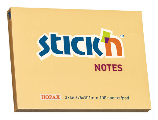 

Блок самоклеящийся (стикеры) STICK`N, 100 листов, пастельный, оранжевый (21392)