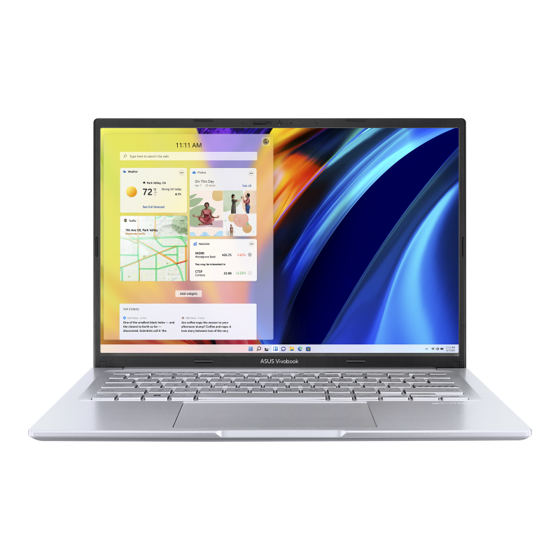 

Ноутбук ASUS VivoBook 14X M1403QA-LY110 14" IPS 1920x1200, AMD Ryzen 5 5600H 3.3 ГГц, 16Gb RAM, 512Gb SSD, без OC, серебристый (90NB0Y11-M006W0), M1403QA-LY110