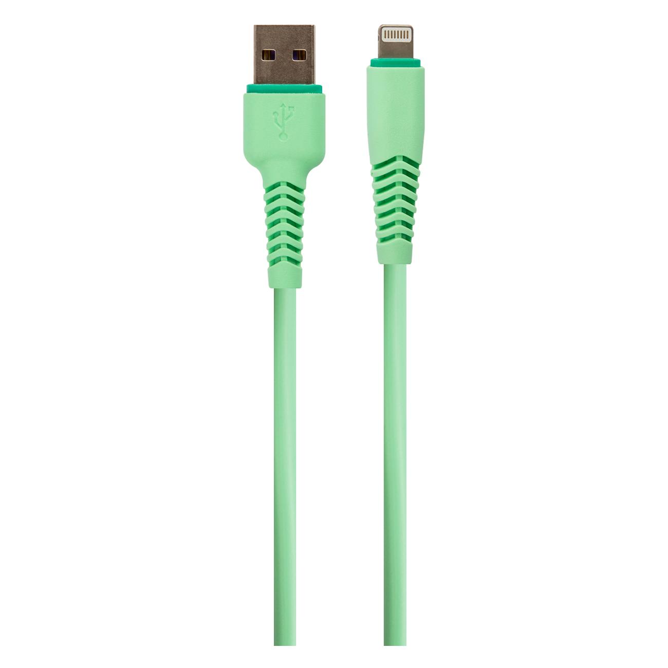 

Кабель USB-Lightning 8-pin, 1A 1 м, зеленый Red Line (УТ000033118)