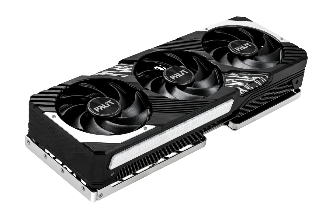 

Видеокарта Palit NVIDIA GeForce RTX 4070Ti GamingPro, 12Gb DDR6X, 192 бит, PCI-E, HDMI, 3DP, Retail (NED407T019K9-1043A), GamingPro