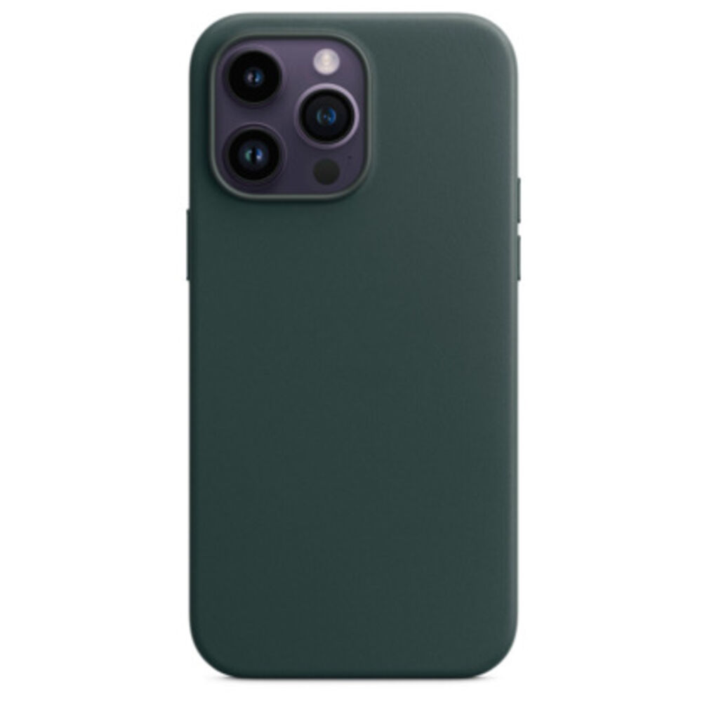 

Чехол-накладка Red Line для смартфона Apple iPhone 14 Pro, кожа, оливковый (УТ000032537)