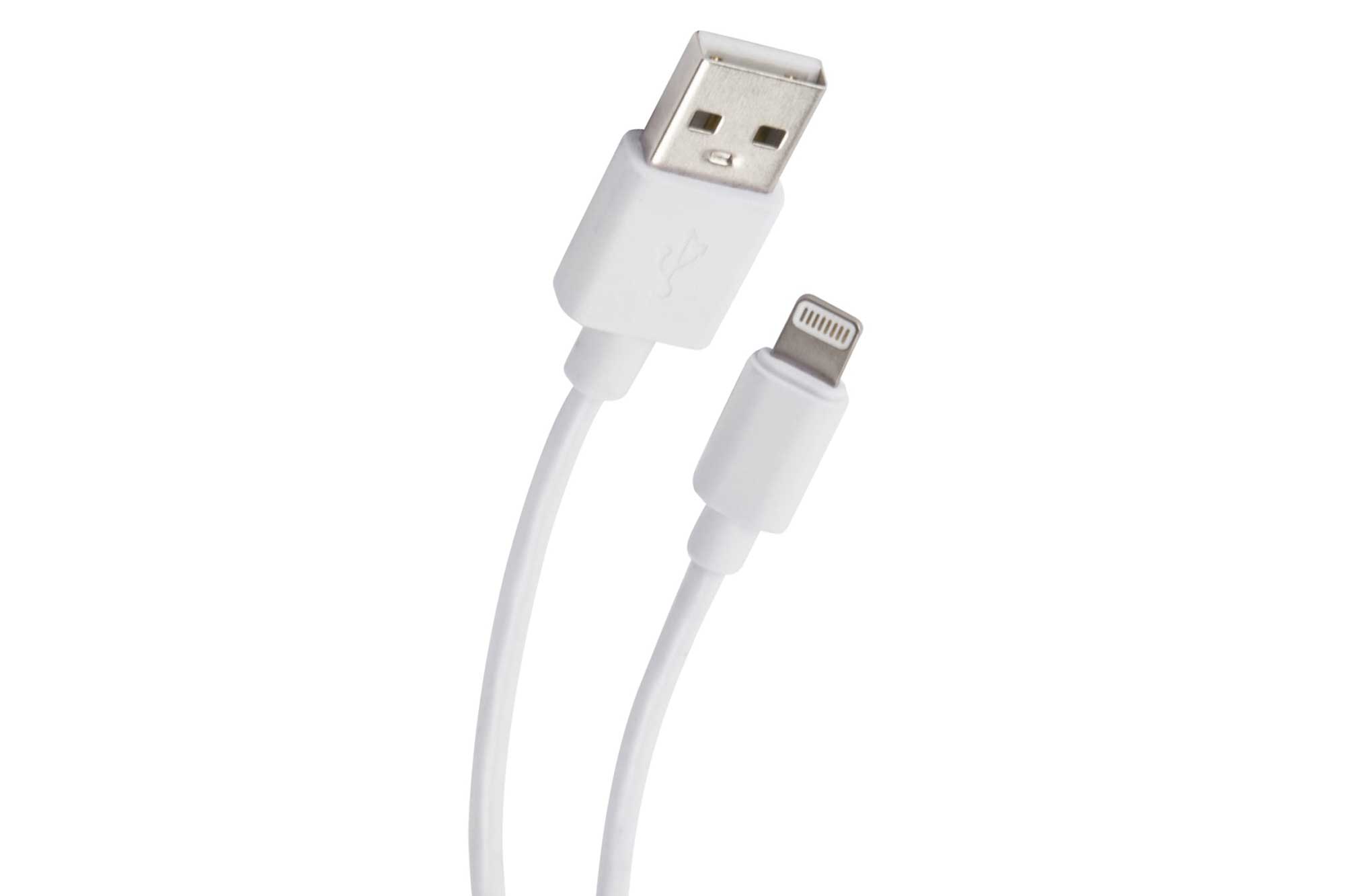 

Кабель USB-Lightning 8-pin, 1.5A 1 м, белый Red Line (УТ000023129)