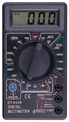

Мультиметр Ресанта M 830В (DT 830B)