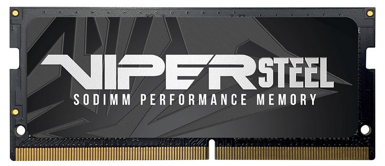 Память DDR4 SODIMM 8Gb, 2666MHz, CL18, 1.2 В, Patriot Memory, Viper Steel (PVS48G266C8S)