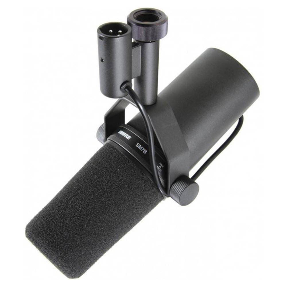 

Микрофон SHURE SM7B, динамический, черный (SM7B), SM7B