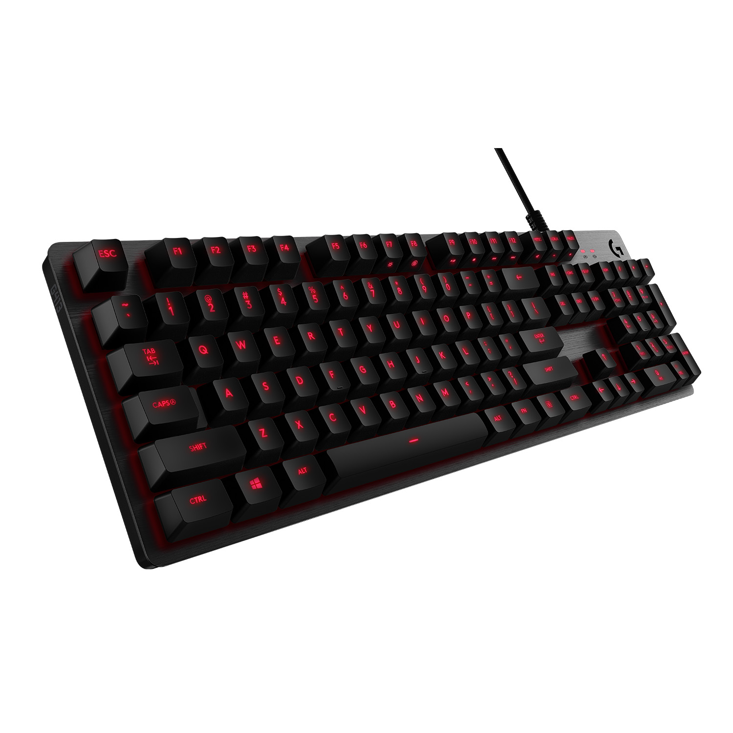 

Клавиатура проводная Logitech G413, механическая, Romer-G Tactile, подсветка, USB, черный (920-008310), G413