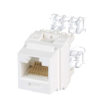 

Модуль Keystone PANDUIT, RJ-45 cat.6, 1шт., белый (NK688MAW), -