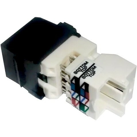 

Модуль Keystone PANDUIT, RJ-45 cat.6, 1шт., черный (KJ688TPBL)