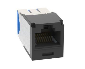 

Модуль Mini-Com PANDUIT, RJ-45 cat.6a, 1шт., черный (CJ6X88TGBL), -