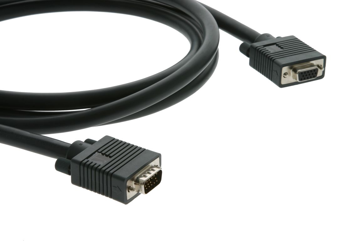 

Кабель VGA(15M)-VGA(15F), экранированный, 7.6 м, черный Kramer C-GM/GF-25 (92-6101025), C-GM/GF-25