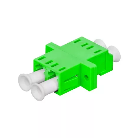 Адаптер LC/LC UPC, дуплекс, многомодовый, OM5, зеленый SNR (SNR-ADP-LC-DPX MM5)