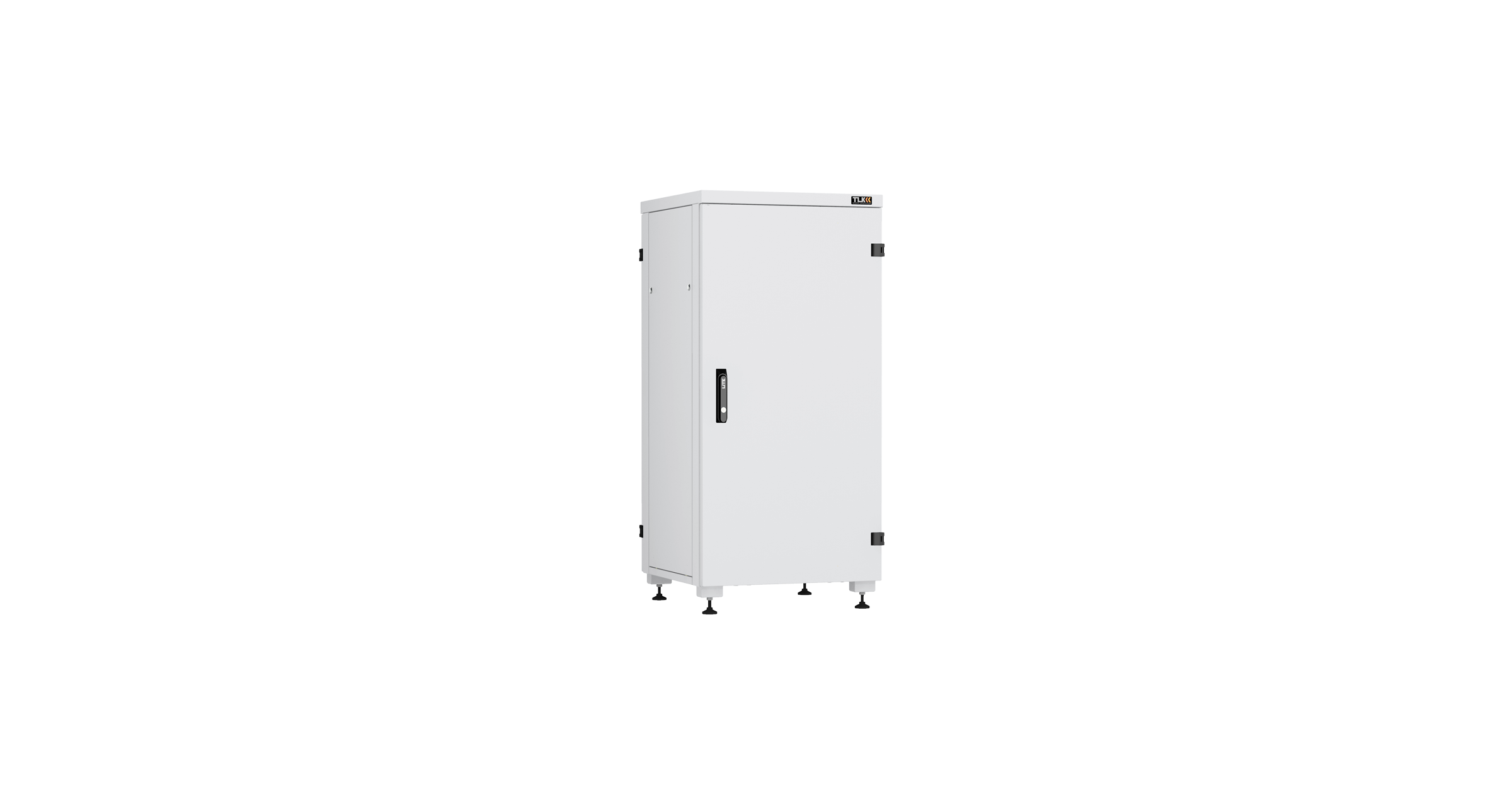 Шкаф телекоммуникационный напольный 24U 600x600 мм, металл, серый, TLK Lite II (TFI-246060-MMMM-R-GY)