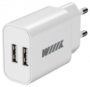 

Сетевое зарядное устройство WIIIX UNN-1-2-01, 2xUSB, Quick Charge, PD, 2.4A, белый (UNN-1-2-01), UNN-1-2-01
