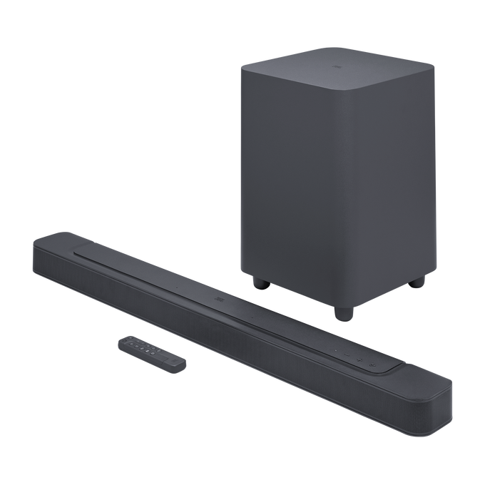 

Саундбар JBL BAR 500 5.1 590Вт+300Вт черный (JBLBAR500PROBLKEP), BAR 500